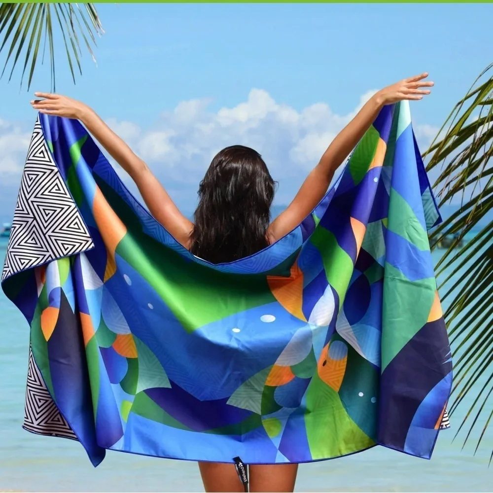 Beach Towel - Fishes (78x35 inches)